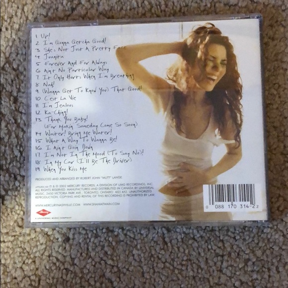 3/$20 SHANIA TWAIN UP ALMUB X2 - Picture 2 of 4